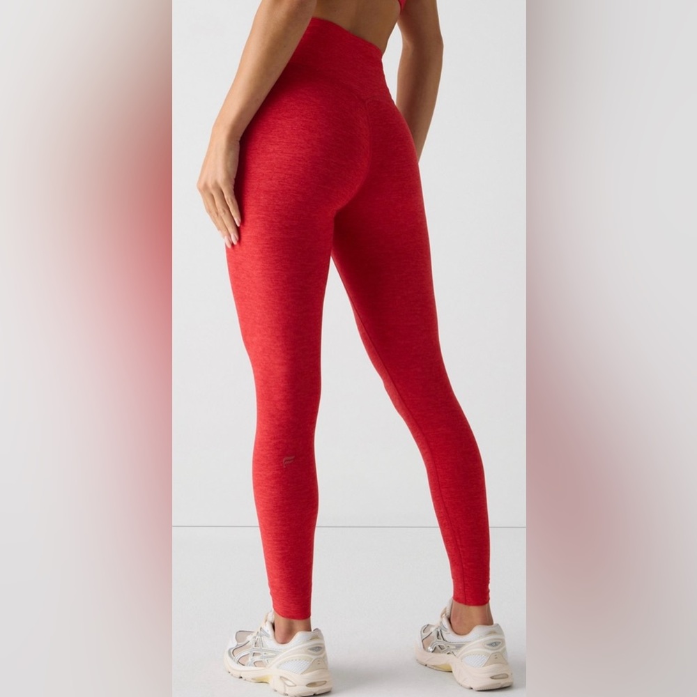 Holly Berry Heather-Flexed High-Waist TLC Legging | XS | Fabletics | NWT